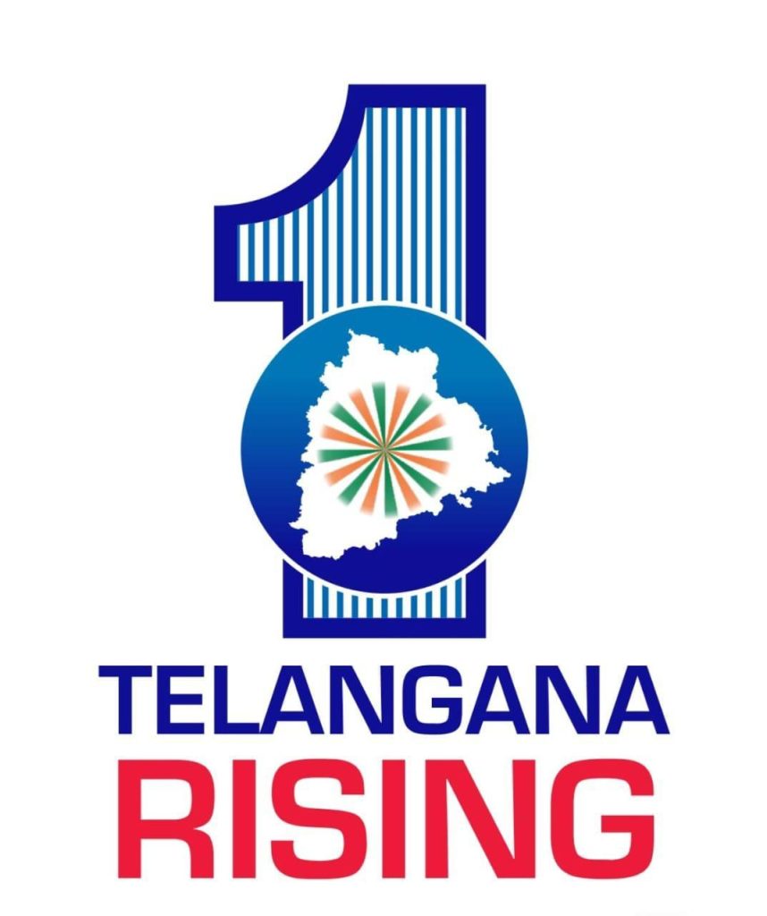 Telangana Rising — state branding graphic